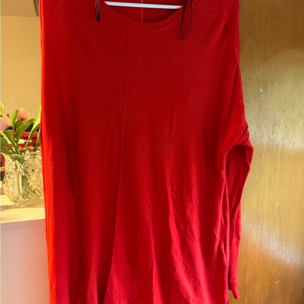 Vibrant Red Sweater